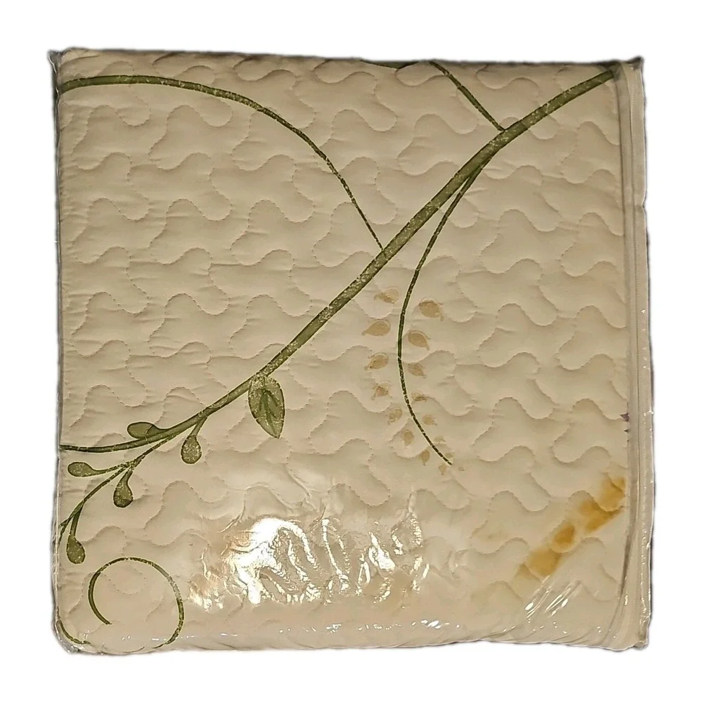 Modern Suites Serenade 3PC Quilt Set Double Queen Floral Cream 60113.3DQ.15